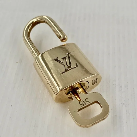 Authentic VGUC Louis Vuitton LV Lock & Key - #315 - Picture 5 of 5